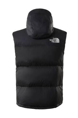 1996 Retro Nuptse Vest Erkek Yelek - NF0A3JQQ Mat Siyah - Thumbnail