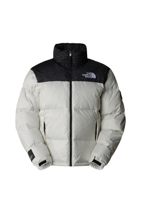 1997 Retro Nuptse Erkek Ceket - NF0A3C8D Bej/Siyah - 1