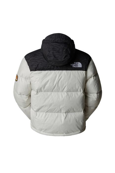 1997 Retro Nuptse Erkek Ceket - NF0A3C8D Bej/Siyah - 2