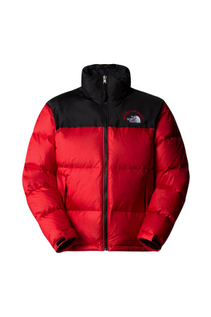 1997 Retro Nuptse Erkek Ceket - NF0A3C8D Kırmızı/Siyah - The North Face
