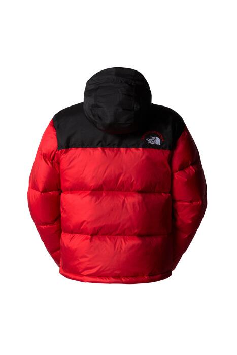 1997 Retro Nuptse Erkek Ceket - NF0A3C8D Kırmızı/Siyah - 2