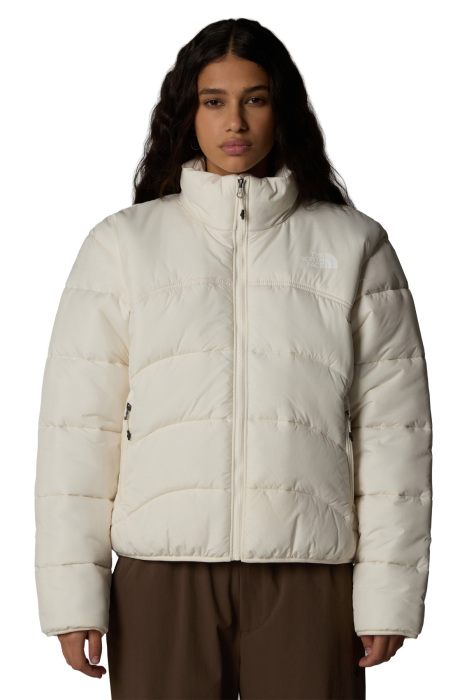 2003 Synthetic Puffer Kadın Şişme Mont - NF0A7URF Krem - 1