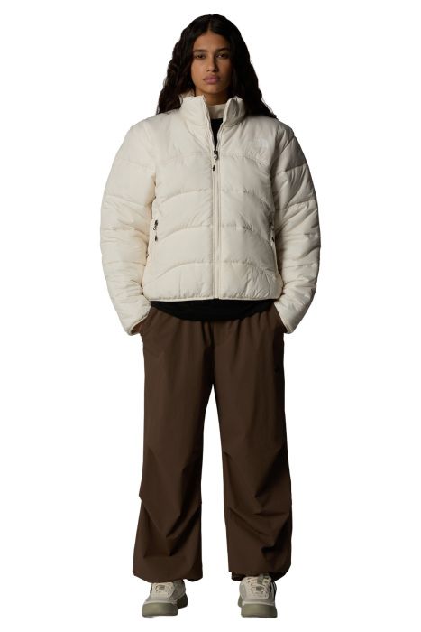 2003 Synthetic Puffer Kadın Şişme Mont - NF0A7URF Krem - 2