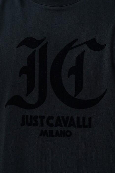 76PM601 R Just Cavalli Mi Erkek T-Shirt - 76OAHC15 Siyah