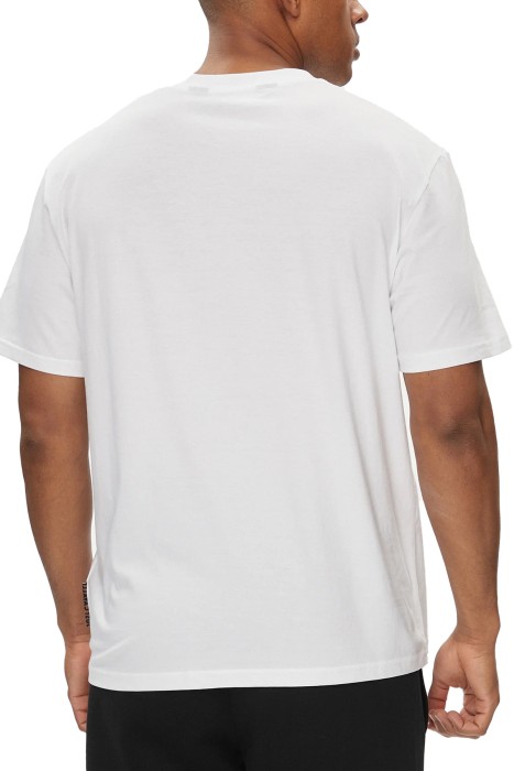 76PM601 R Tiger Mix JC Foil Erkek T-Shirt - 76OAHG05 Beyaz