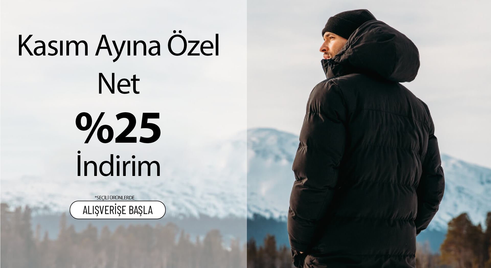 Kasım Ayına Özel Net %25 İndirim