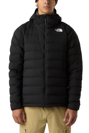 Abseıl Stretch Down Hoodıe Erkek Ceket - NF0A8E36 Siyah - The North Face