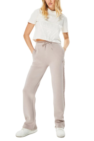 Adele Kadın Crop T-Shirt - V2YI06K8HM0 Krem - 3