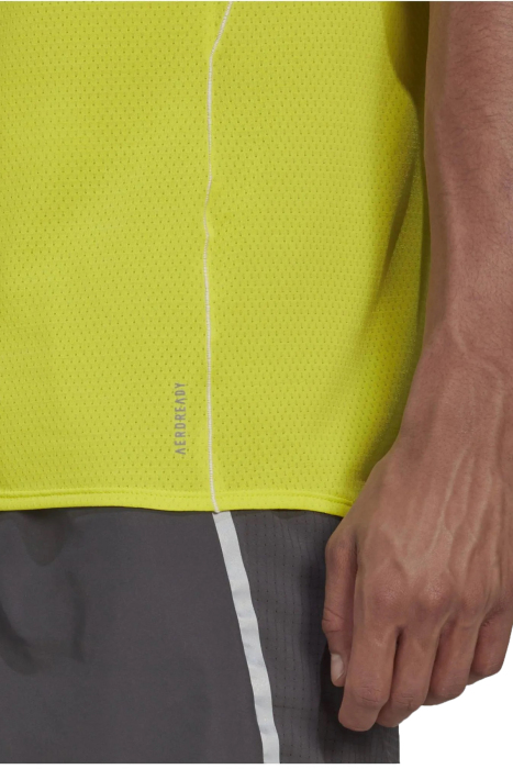 Adı Runner Tee Erkek T-Shirt - GJ9885 Sarı - 4