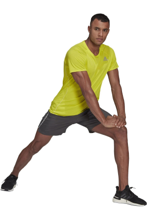 Adı Runner Tee Erkek T-Shirt - GJ9885 Sarı - 5