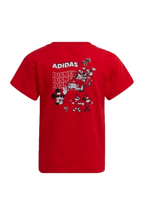 Adidas Çocuk T-Shirt - HC1911 Kırmızı - 2