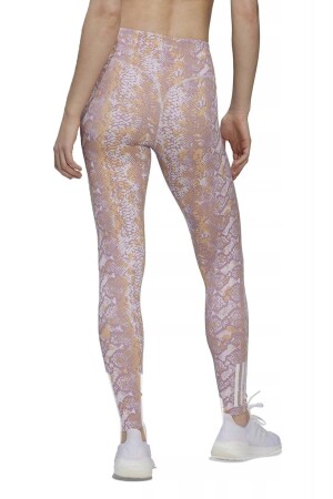 Adidas Hyperglam Aeroready Kadın Tayt - H44775 Pudra Pembe/Yavruağzı - 2