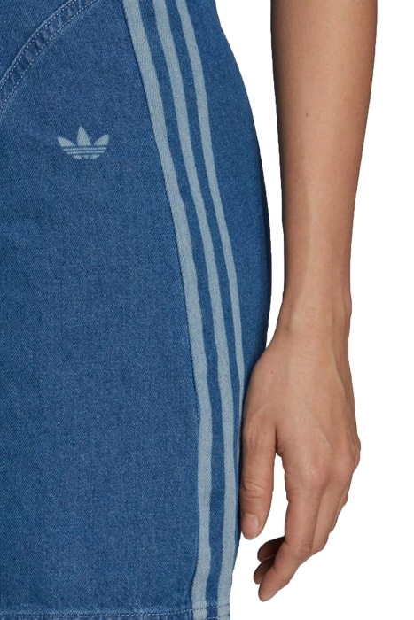 Adidas Kadın Denim Elbise - H11516 Mavi - 6
