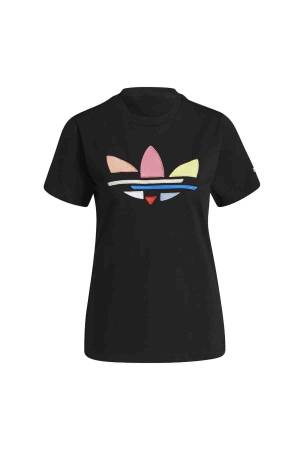 Adidas Kadın T-Shirt - H22859 Siyah Siyah