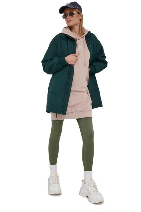 Adidas Kapüşonlu Kadın Elbise - HF9208 Pudra - 2