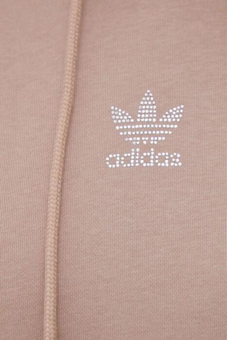 Adidas Kapüşonlu Kadın Elbise - HF9208 Pudra - 5