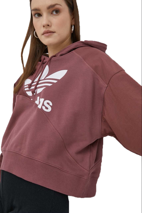 Adidas Originals Kadın SweatShirt - HC7035 Bordo - 1