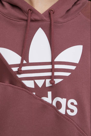 Adidas Originals Kadın SweatShirt - HC7035 Bordo - 4