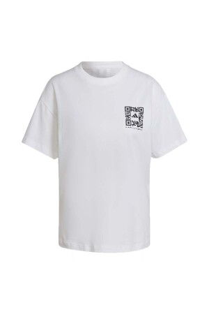 Adidas x Karlie Kloss Kadın Crop T-Shirt - HB1443 Beyaz - 3
