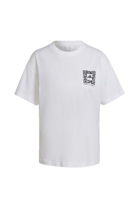 Adidas x Karlie Kloss Kadın Crop T-Shirt - HB1443 Beyaz - 3
