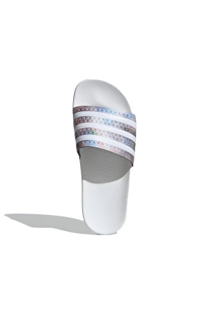 Adilette Kadın Terlik - H00150 Beyaz/Renkli - 2