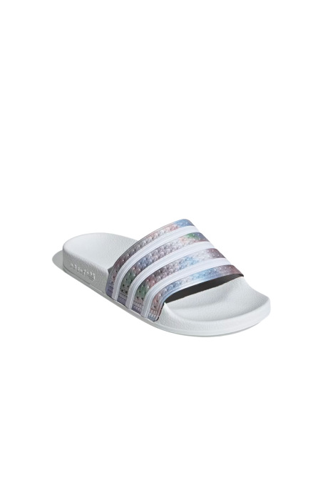 Adilette Kadın Terlik - H00150 Beyaz/Renkli - 4