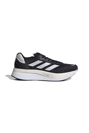 Adizero Boston 10 Erkek Ayakkabı - H67513 Siyah/Beyaz - Adidas