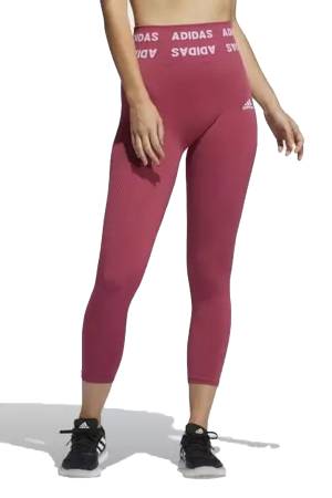 Aeroknit 7/8 Kadın Tayt - GM5156 Pembe - Adidas