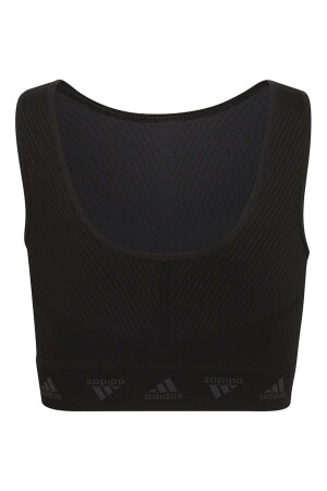 Ak Tank Kız Çocuk Crop Triko Atlet - HB0453 Siyah - EU-Adidas