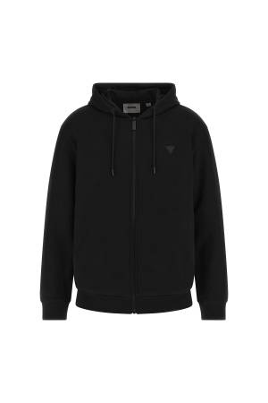 Aldwin Zip Hooded Erkek SweatShirt - Z2YQ28K9V31 Siyah - 4