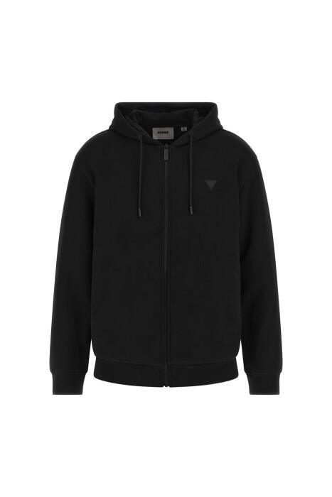 Aldwin Zip Hooded Erkek SweatShirt - Z2YQ28K9V31 Siyah - 4