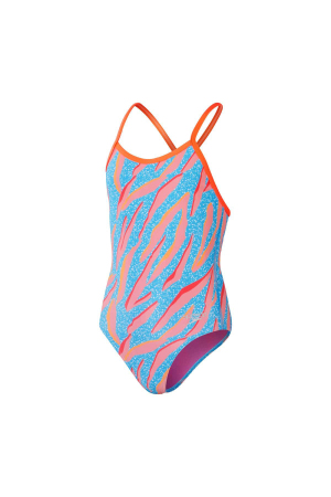 Alov Dıgı Vbk Jf Çocuk Mayo - 8-1284617530 Pembe/Mavi - Speedo