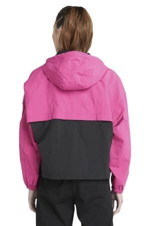 Anti-Uv Windbreaker Kadın Ceket - TB0A6BZJ Pembe/Siyah - 7