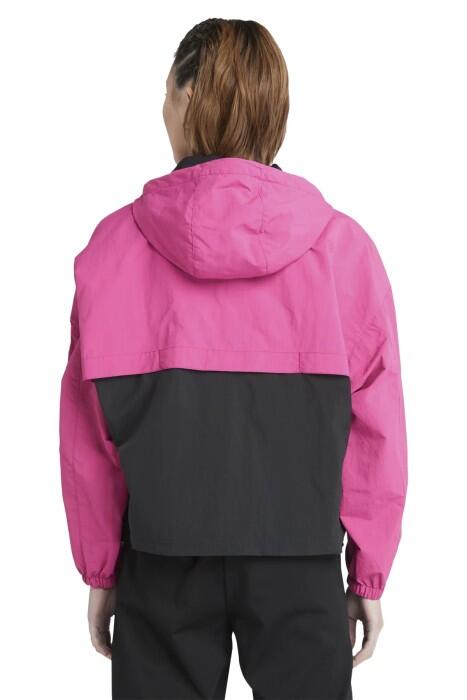 Anti-Uv Windbreaker Kadın Ceket - TB0A6BZJ Pembe/Siyah - 7