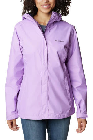 Arcadia II Kadın Yağmurluk - RL2436 Mor - Columbia