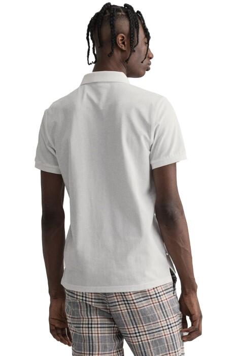 Archive Shield Ss Pique Erkek Polo Yaka T-Shirt - 2002014 Beyaz