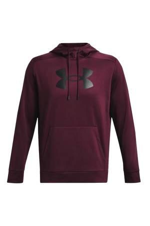 Armour Fleece Big Logo Hd Erkek SweatShirt - 1379743 Kırmızı - Thumbnail