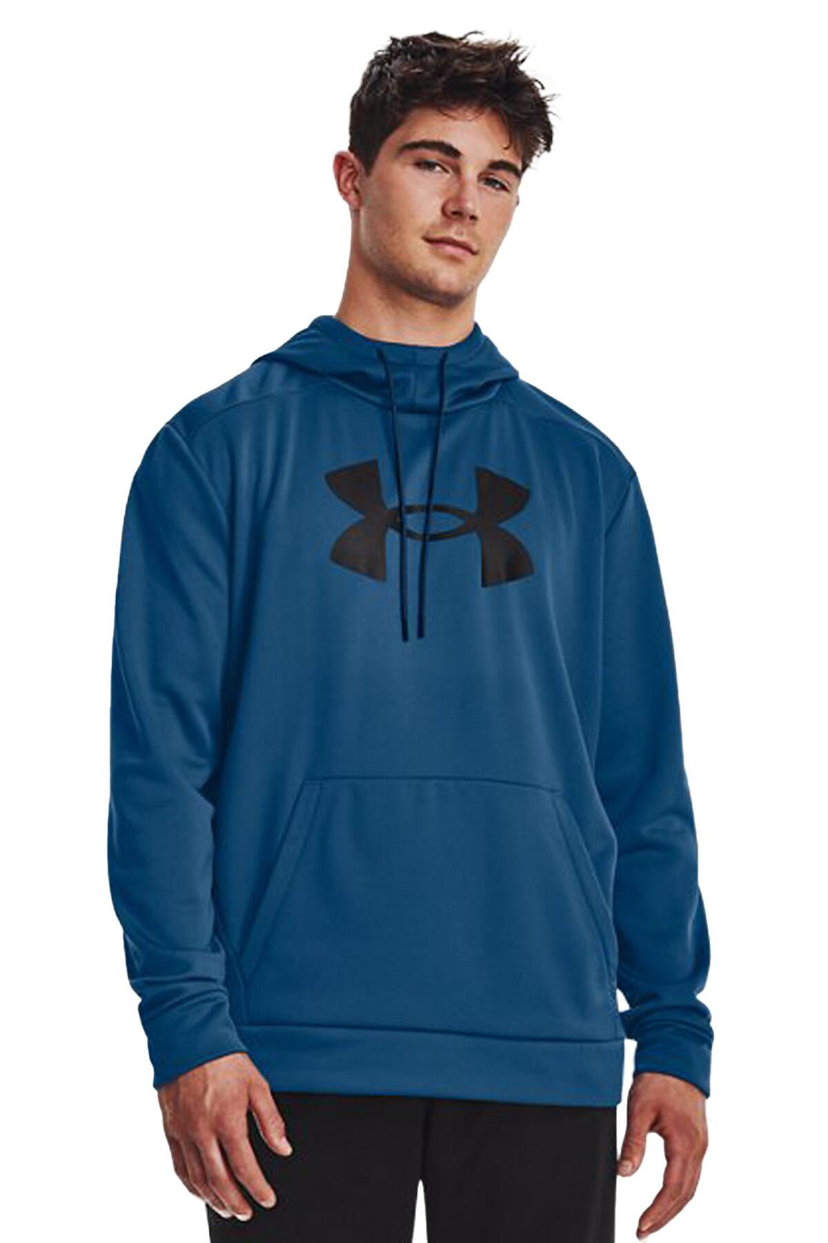 Under Armour Men's UA Rival Fleece Big Logo Hoodie Sweatshirt - 1357093 -  Bereli Inc.