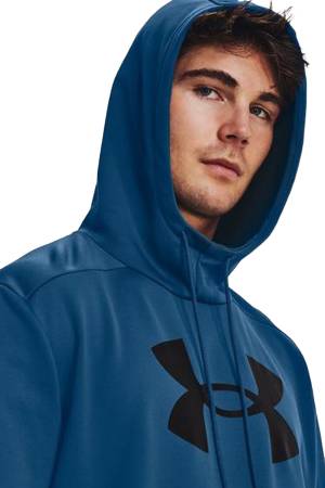 Armour Fleece Big Logo Hd Erkek SweatShirt - 1379743 Mavi - Thumbnail