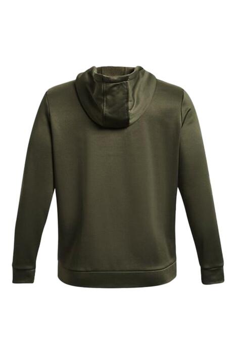 Armour Fleece Fz Hoodie Erkek Tam Boy Fermuarlı SweatShirt - 1373357 Yeşil - 5