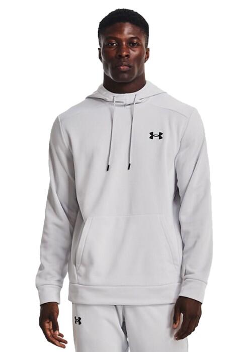 Under Armour - Armour Fleece Hoodie Erkek SweatShirt - 1373353 Gri