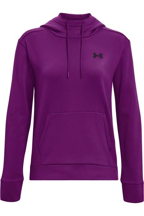 Under Armour - Armour Fleece LC Kadın Kapüşonlü Üst - 1373055 Mor