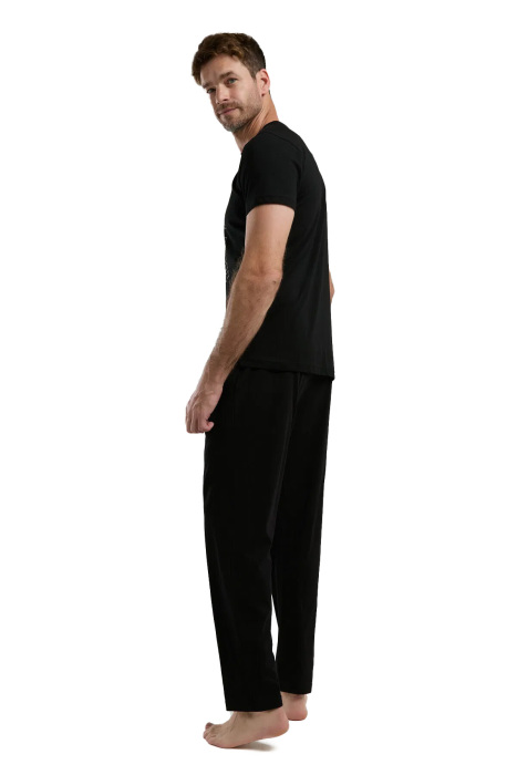Arnetta Erkek Pijama Takımı - AR3324-S Siyah - 5