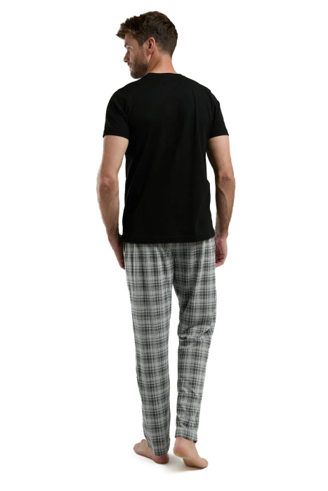 Arnetta Erkek Pijama Takımı - AR3350-S Siyah - 4