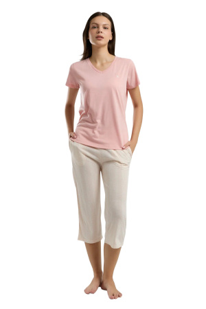 Arnetta Kadın Alt Üst Takım - AR3221-S Pembe - 2