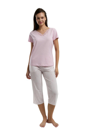 Arnetta Kadın Kapri Takım - AR3253-S Pembe - 1