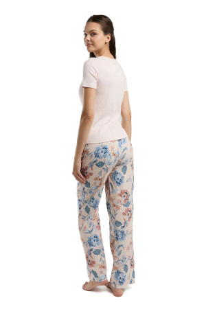 Arnetta Kadın Pijama Takımı - AR3200-S Somon - 5