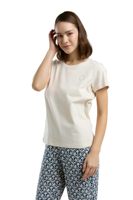 Arnetta Kadın Pijama Takımı - AR3212-S Bej - 3