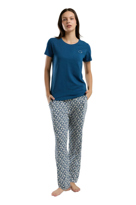 Arnetta Kadın Pijama Takımı - AR3212-S Lacivert - 1