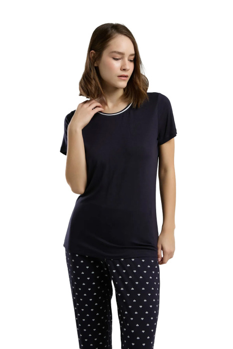 Arnetta Kadın Pijama Takımı - AR3224-S Lacivert - 1